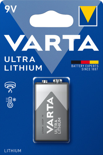 Varta ultra lithium block - lithium, 9v-block