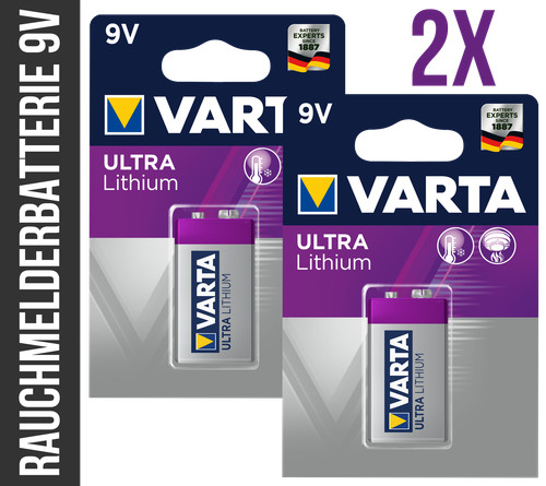 Varta block 6122 - 2x,