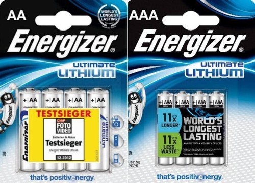 Energizer ultimate lithium - ultimate,