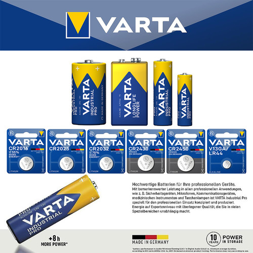 Varta batterienknopfzellen - varta,