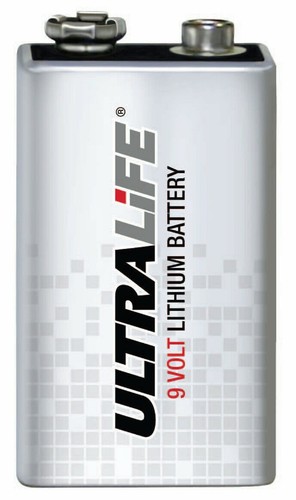 Ultralife lithium 9v - ultralife,