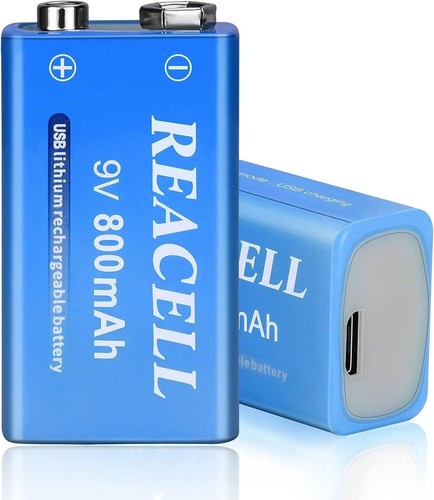 Reacell 2pack block - 9v,