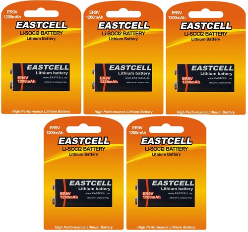 Er9v blocklithium - 5, block(1200mah)lithium